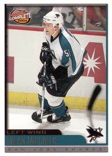 #551 Milan Michalek - San Jose Sharks - 2003-04 Pacific Complete Hockey