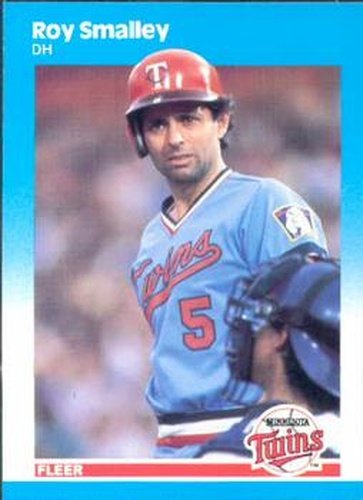 #552 Roy Smalley - Minnesota Twins - 1987 Fleer Baseball