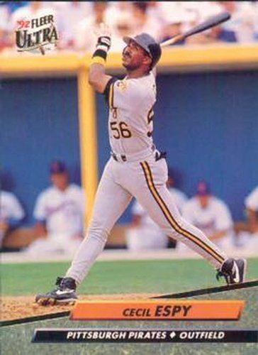 #552 Cecil Espy - Pittsburgh Pirates - 1992 Ultra Baseball