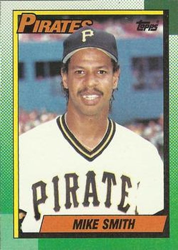 #552 Mike Smith - Pittsburgh Pirates - 1990 Topps Baseball