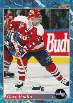 #552 Dave Poulin - Washington Capitals - 1993-94 Score Canadian Hockey