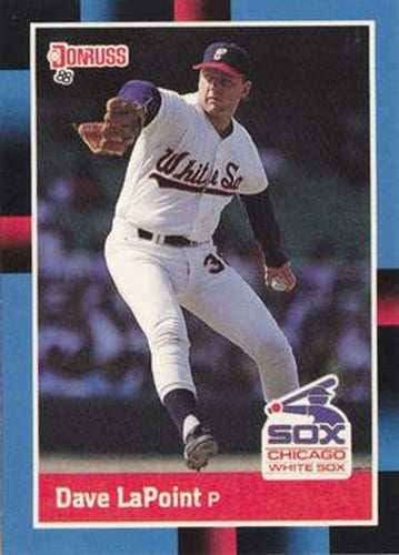 #552 Dave LaPoint - Chicago White Sox - 1988 Donruss Baseball