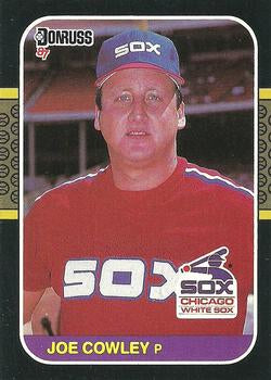 #552 Joe Cowley - Chicago White Sox - 1987 Donruss Baseball