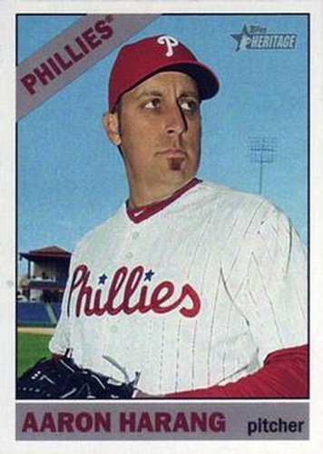#552 Aaron Harang - Philadelphia Phillies - 2015 Topps Heritage Baseball