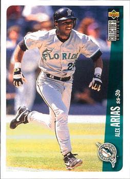 #552 Alex Arias - Florida Marlins - 1996 Collector's Choice Baseball