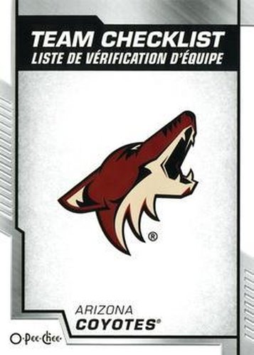 #552 Arizona Coyotes - Arizona Coyotes - 2020-21 O-Pee-Chee Hockey