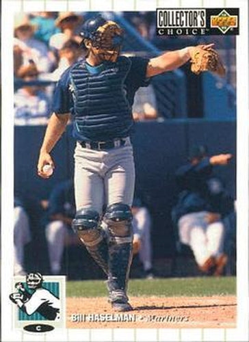 #552 Bill Haselman - Seattle Mariners - 1994 Collector's Choice Baseball