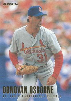 #552 Donovan Osborne - St. Louis Cardinals - 1996 Fleer Baseball