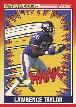 #552 Lawrence Taylor - New York Giants - 1990 Score Football