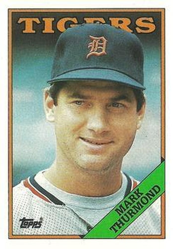 #552 Mark Thurmond - Detroit Tigers - 1988 Topps Baseball
