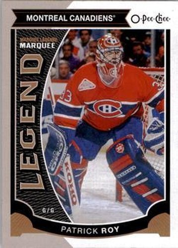 #552 Patrick Roy - Montreal Canadiens - 2015-16 O-Pee-Chee Hockey