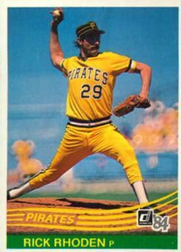 #552 Rick Rhoden - Pittsburgh Pirates - 1984 Donruss Baseball