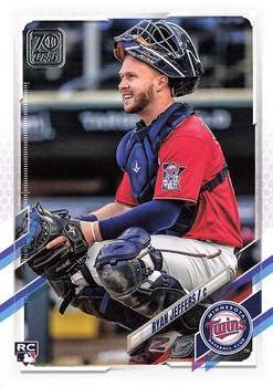 #552 Ryan Jeffers - Minnesota Twins - 2021 Topps Baseball