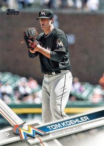 #552 Tom Koehler - Miami Marlins - 2017 Topps Baseball