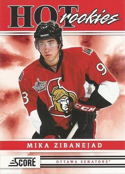 #552 Mika Zibanejad - Ottawa Senators - 2011-12 Score Hockey