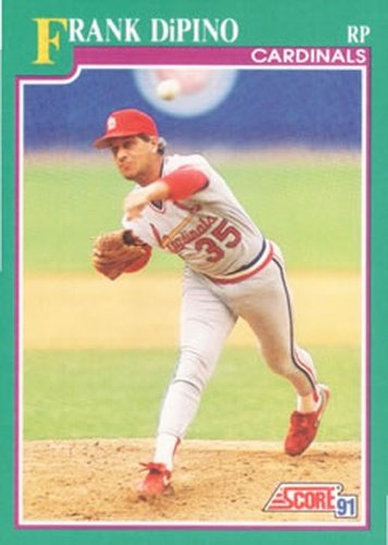#553 Frank DiPino - St. Louis Cardinals - 1991 Score Baseball