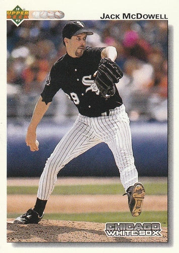 #553 Jack McDowell - Chicago White Sox - 1992 Upper Deck Baseball