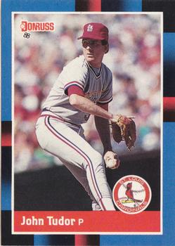 #553 John Tudor - St. Louis Cardinals - 1988 Donruss Baseball