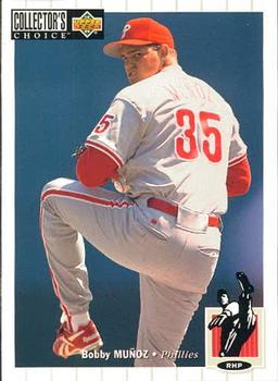 #553 Bobby Munoz - Philadelphia Phillies - 1994 Collector's Choice Baseball