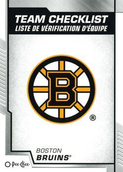 #553 Boston Bruins - Boston Bruins - 2020-21 O-Pee-Chee Hockey