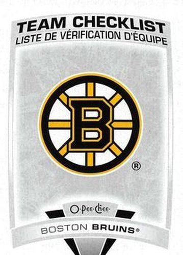 #553 Boston Bruins - Boston Bruins - 2019-20 O-Pee-Chee Hockey