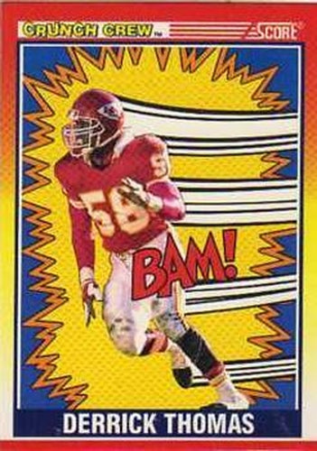 #553 Derrick Thomas - Kansas City Chiefs - 1990 Score Football