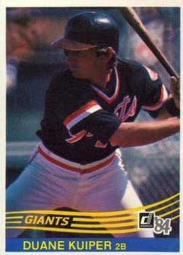 #553 Duane Kuiper - San Francisco Giants - 1984 Donruss Baseball