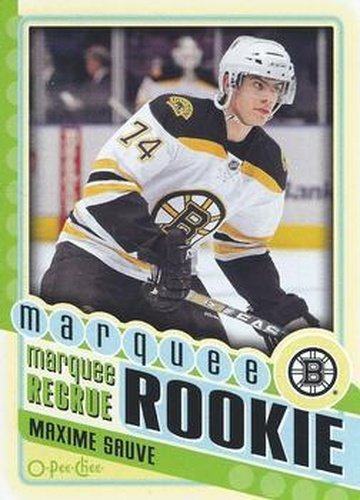 #553 Maxime Sauve - Boston Bruins - 2012-13 O-Pee-Chee Hockey