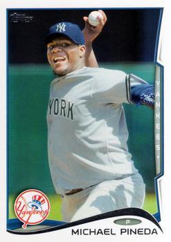 #553 Michael Pineda - New York Yankees - 2014 Topps Baseball