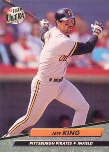 #553 Jeff King - Pittsburgh Pirates - 1992 Ultra Baseball