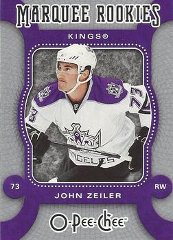 #553 John Zeiler - Los Angeles Kings - 2007-08 O-Pee-Chee Hockey