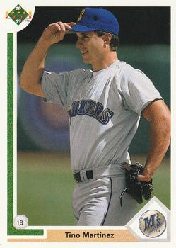 #553 Tino Martinez - Seattle Mariners - 1991 Upper Deck Baseball