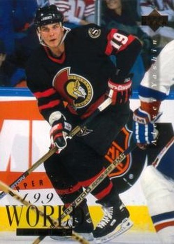 #554 Alexei Yashin - Ottawa Senators - 1994-95 Upper Deck Hockey
