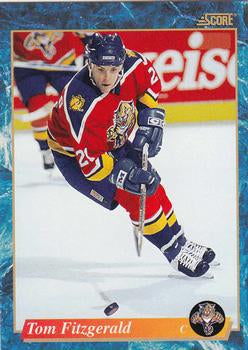 #554 Tom Fitzgerald - Florida Panthers - 1993-94 Score Canadian Hockey