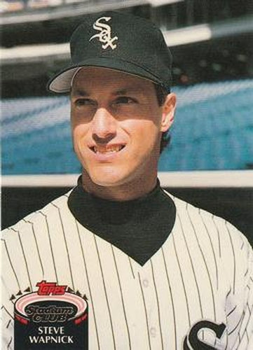 #554 Steve Wapnick - Chicago White Sox - 1992 Stadium Club Baseball
