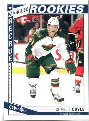 #554 Charlie Coyle - Minnesota Wild - 2013-14 O-Pee-Chee Hockey