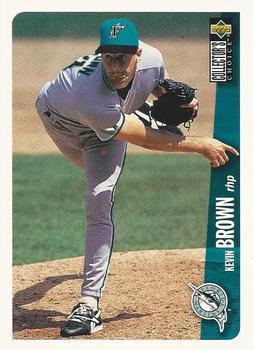 #554 Kevin Brown - Florida Marlins - 1996 Collector's Choice Baseball