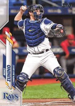 #554 Mike Zunino - Tampa Bay Rays - 2020 Topps Baseball