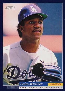 #554 Pedro Martinez - Los Angeles Dodgers -1994 Score Baseball