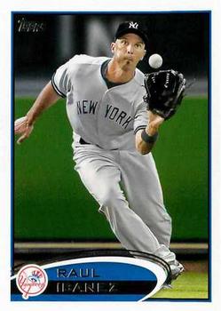 #554 Raul Ibanez - New York Yankees - 2012 Topps Baseball