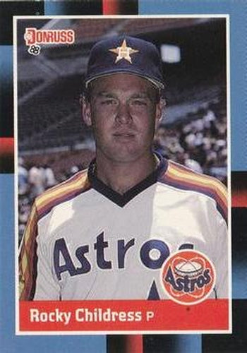#554 Rocky Childress - Houston Astros - 1988 Donruss Baseball