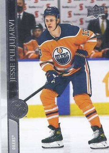 #554 Jesse Puljujarvi - Edmonton Oilers - 2020-21 Upper Deck Hockey