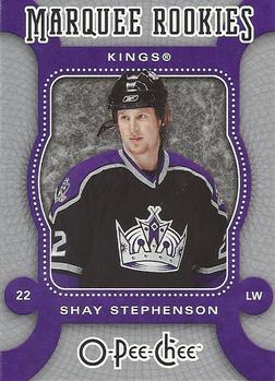 #555 Shay Stephenson - Los Angeles Kings - 2007-08 O-Pee-Chee Hockey