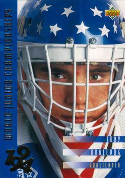 #555 Toby Kvalevog - USA - 1993-94 Upper Deck Hockey