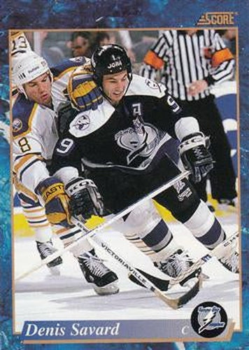 #555 Denis Savard - Tampa Bay Lightning - 1993-94 Score Canadian Hockey