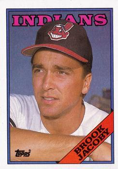 #555 Brook Jacoby - Cleveland Indians - 1988 Topps Baseball