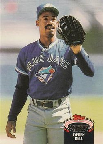 #555 Derek Bell - Toronto Blue Jays - 1992 Stadium Club Baseball
