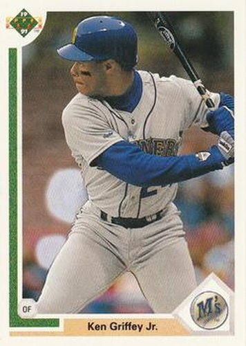 #555 Ken Griffey Jr. - Seattle Mariners - 1991 Upper Deck Baseball