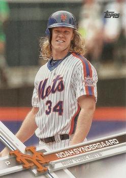 #555b Noah Syndergaard - New York Mets - 2017 Topps Baseball
