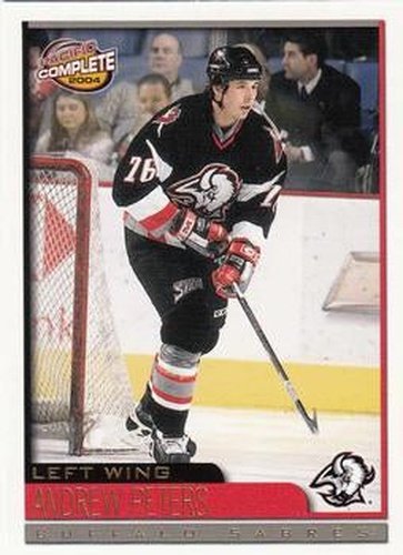 #556 Andrew Peters - Buffalo Sabres - 2003-04 Pacific Complete Hockey
